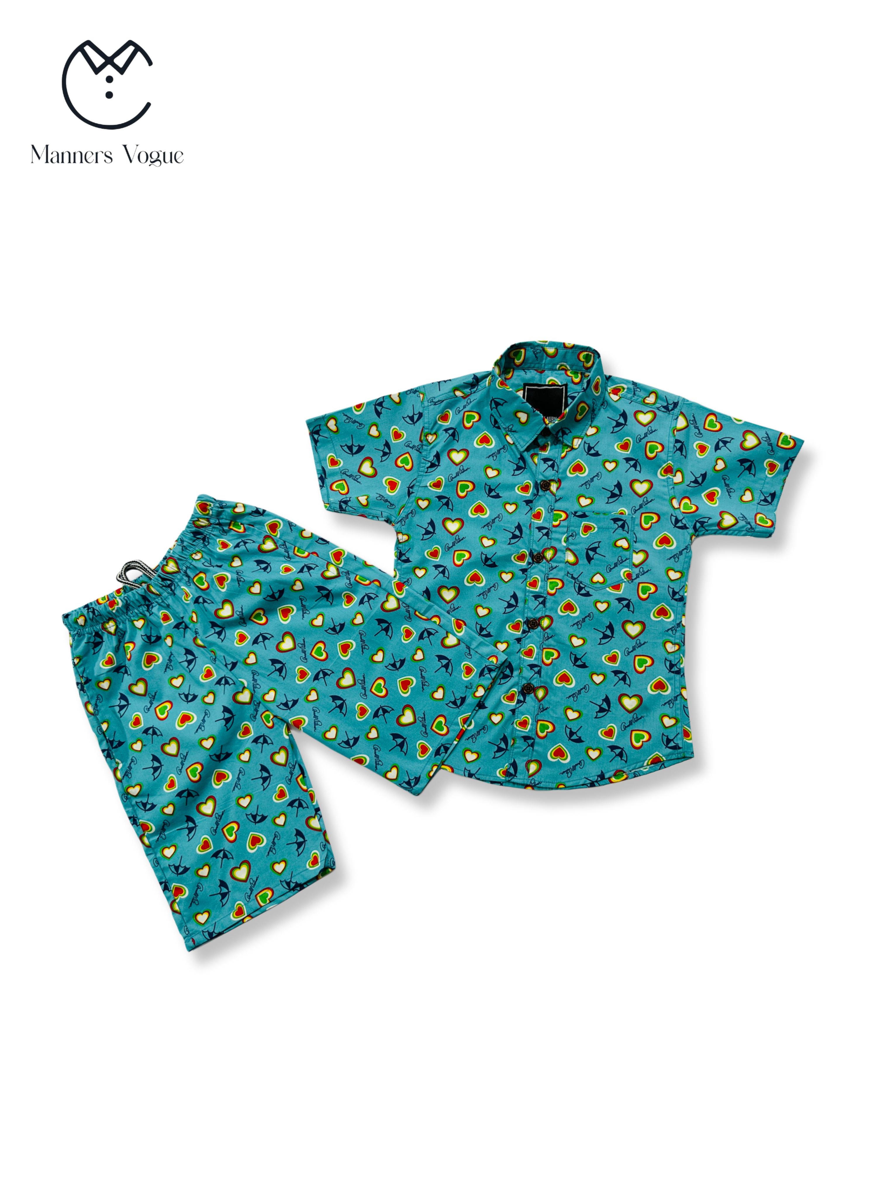 Tropical Vibe Outfit for Boys - Fruity Design
